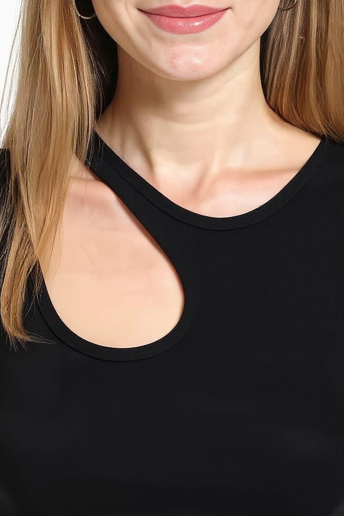 Asymmetrisk Silhuet Top