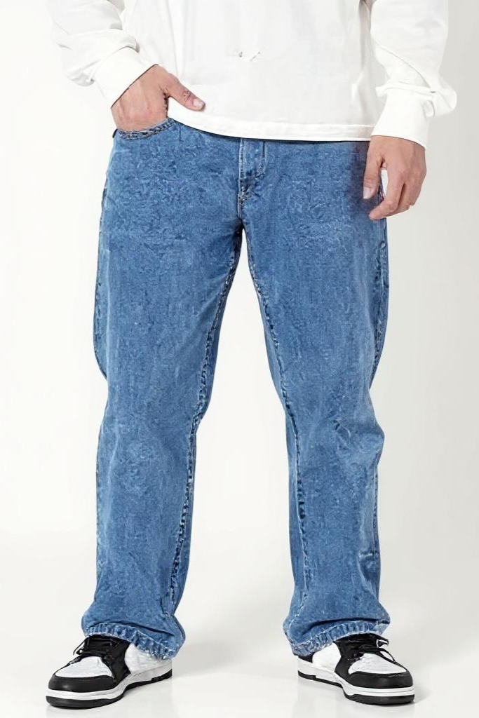 Baggy Jeans Med Lommer