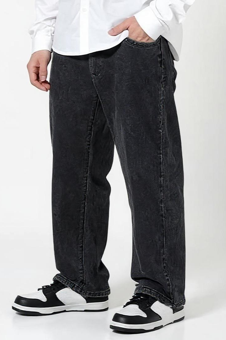 Baggy Jeans Med Lommer