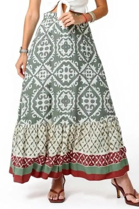 Boho-Inspireret Nederdel