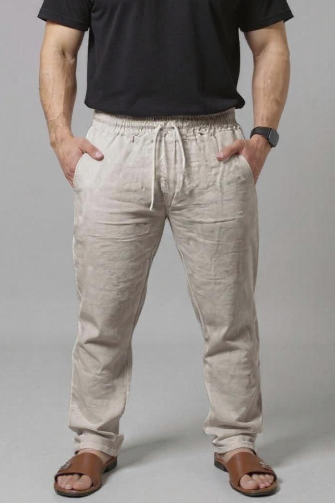 Bukser Med Elastisk Talje