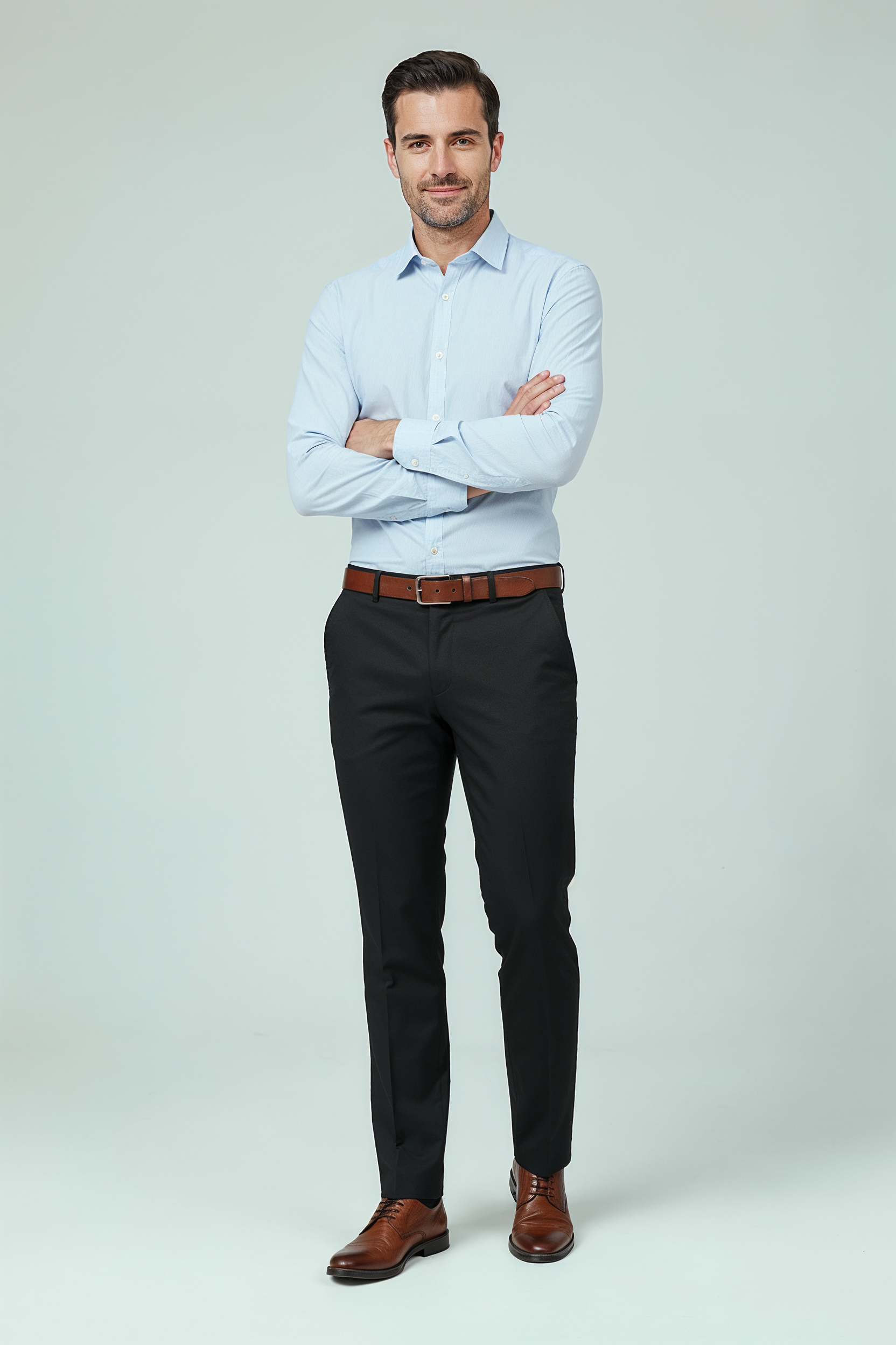 Bukser Med Lige Pasform - Sort 1.1