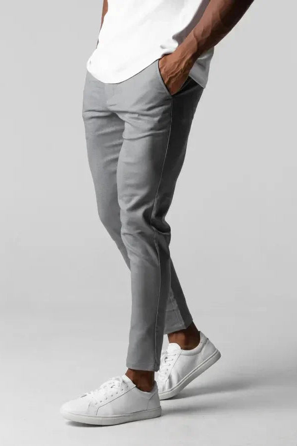 Chino Bukser Med Stræk Og Slim Snit