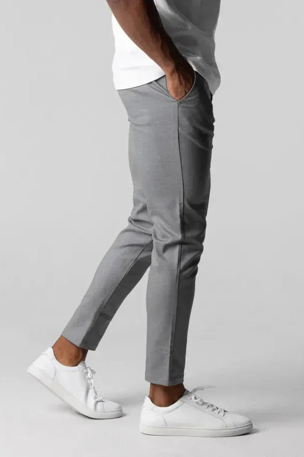 Chino Bukser Med Stræk Og Slim Snit