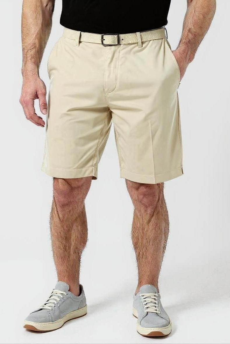 Chino Shorts Med Bæltestropper