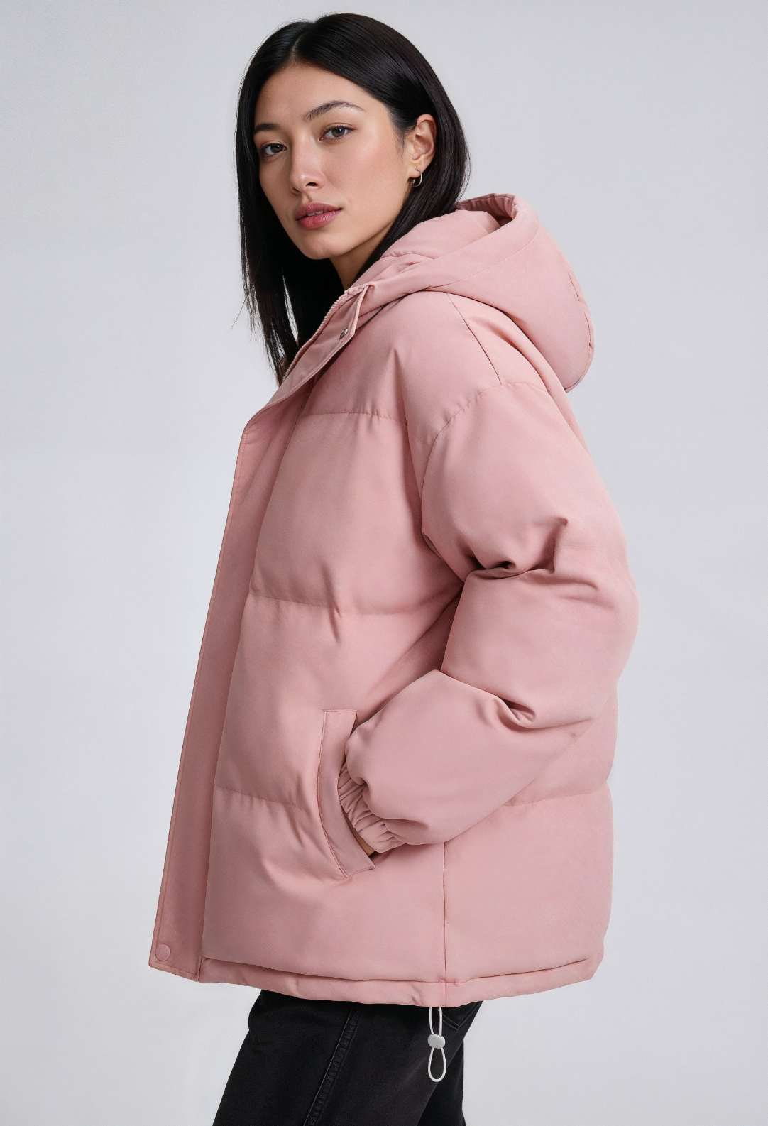 Foret Jakke Med Quilt - Rosa 1.2