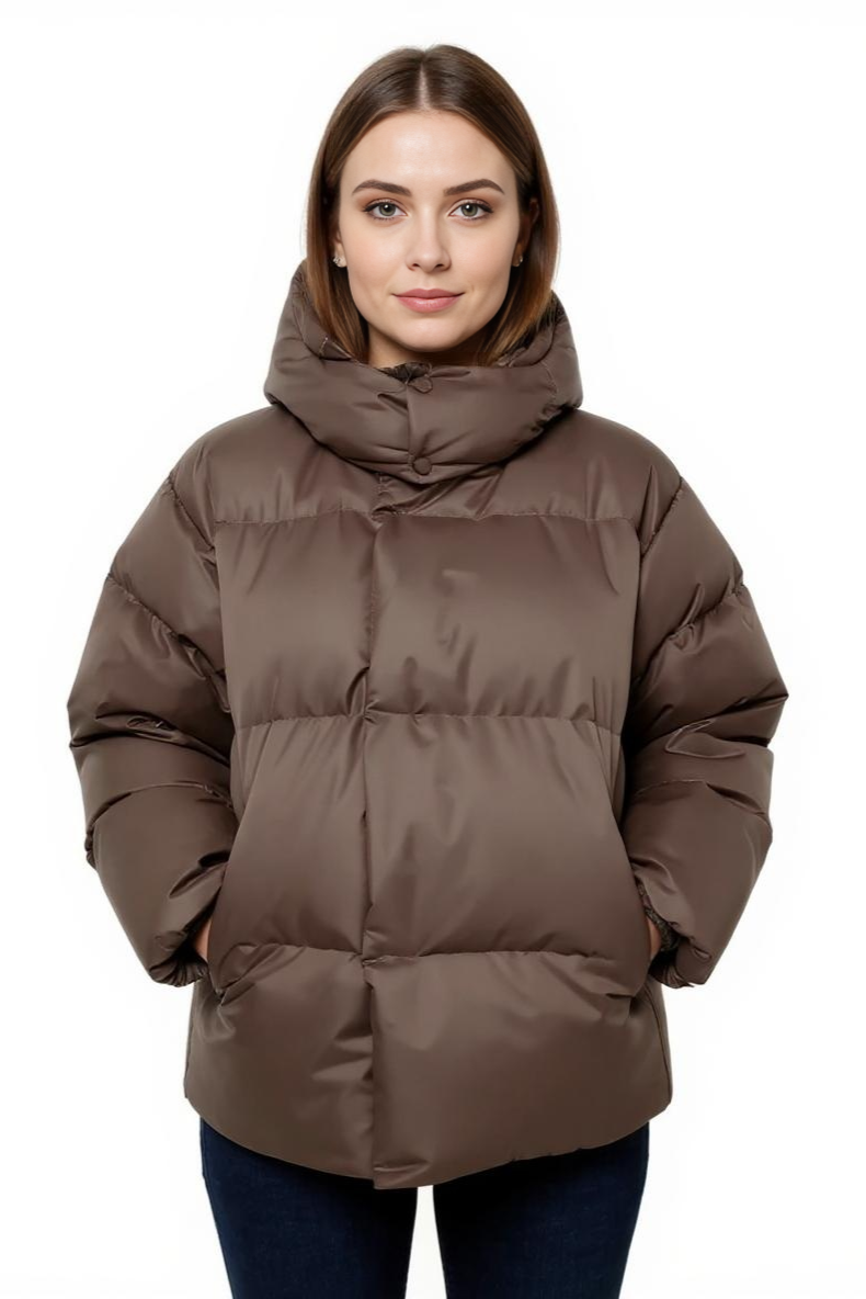 Foret Pufferjakke Med Volumen