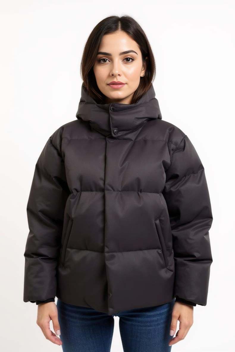 Foret Pufferjakke Med Volumen