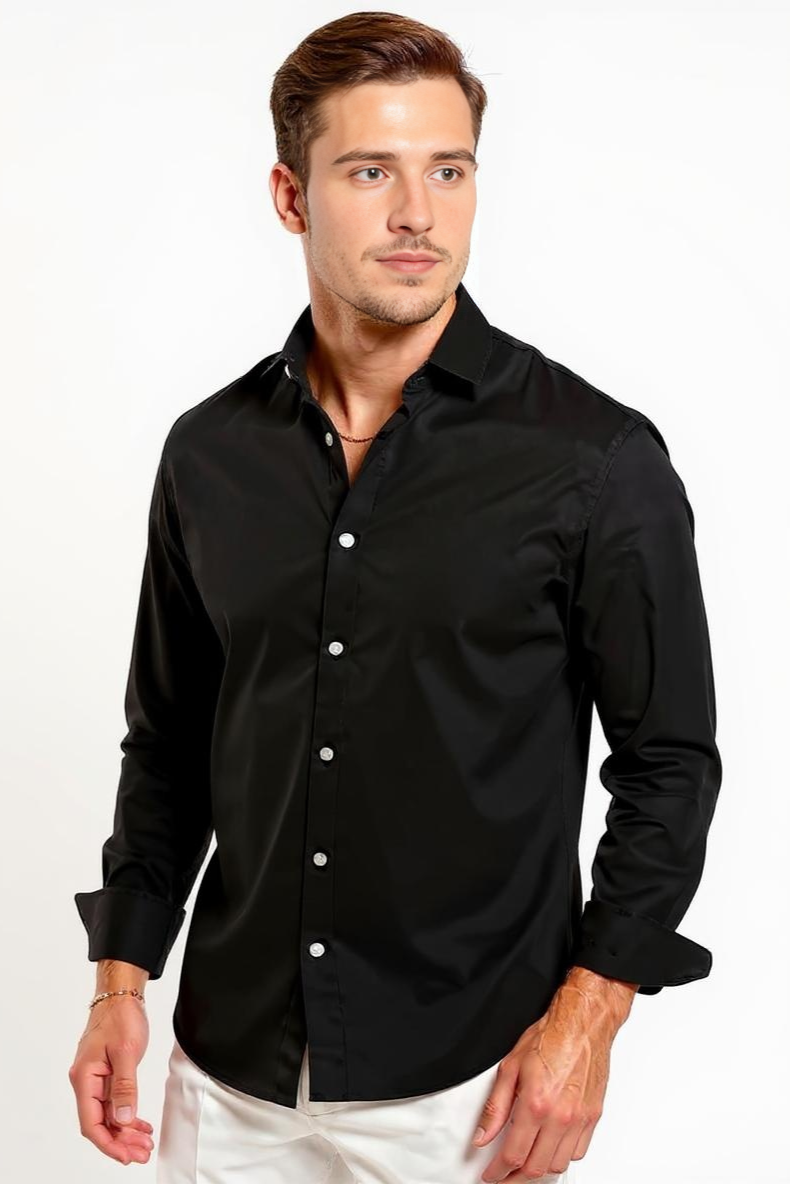 Skjorte Med Lange Ærmer