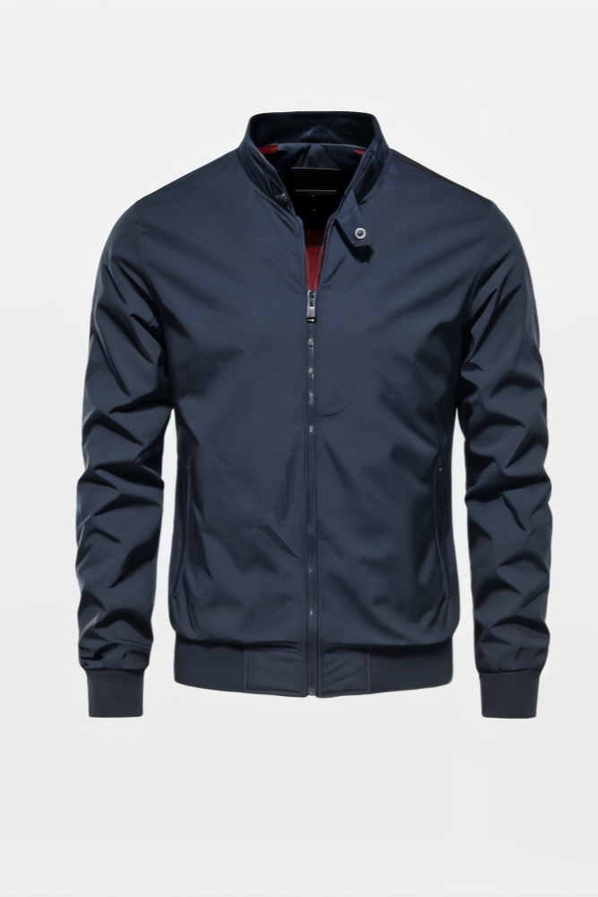 Kort Overgangs Jakke Med Ren Finish