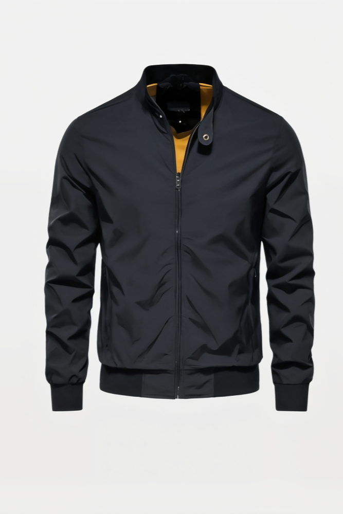 Kort Overgangs Jakke Med Ren Finish