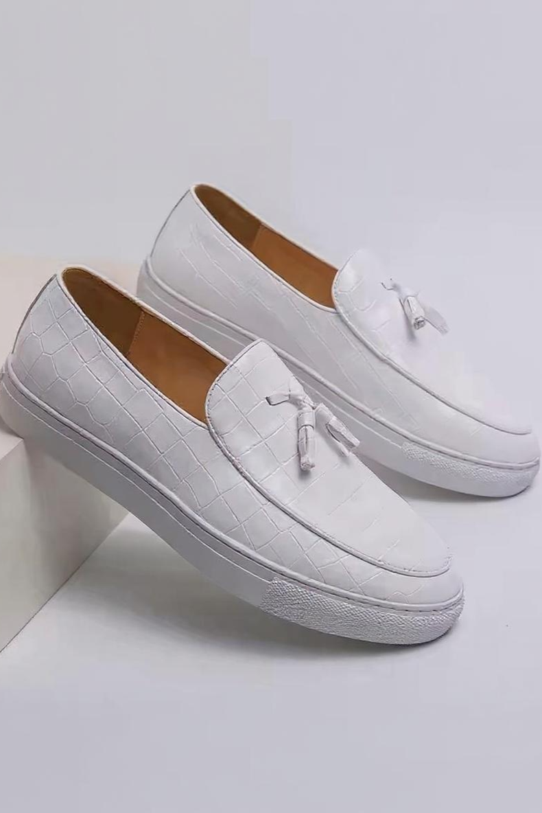 Loafers Med Tyk Sål Og Kvastedetalje