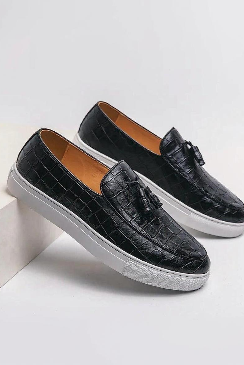 Loafers Med Tyk Sål Og Kvastedetalje