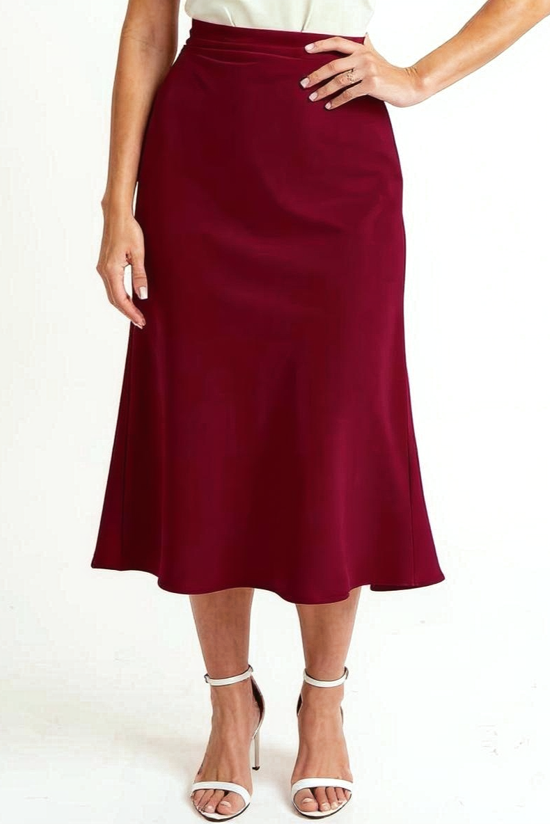 Nederdel Med Høj Talje