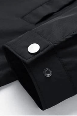 Overgangsjakke Med Mat Overflade