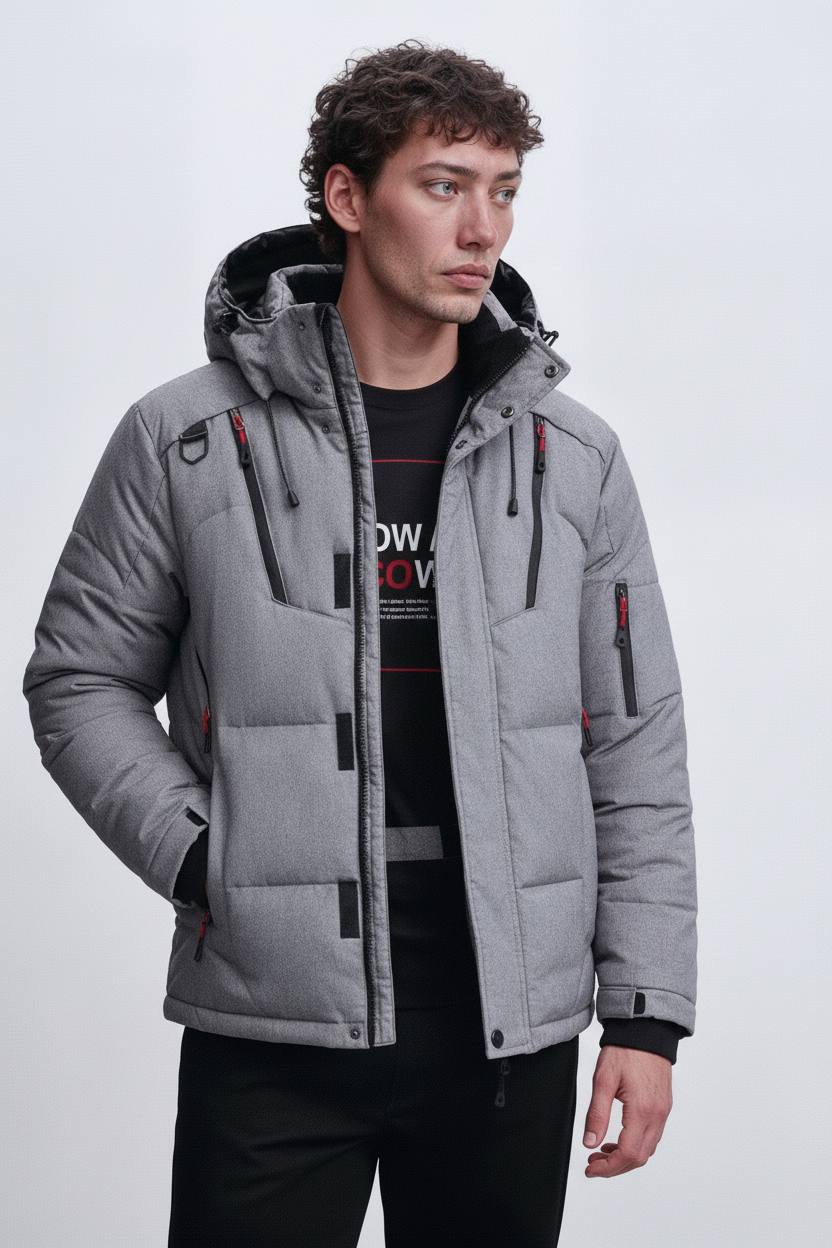 Parka Med Hætte - Grå 1.1