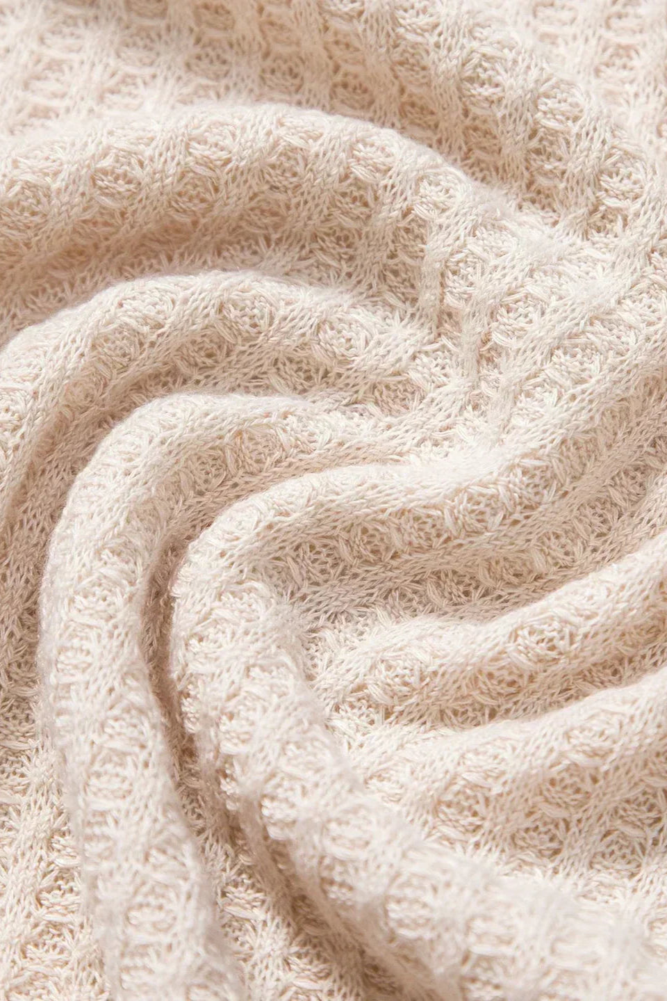 Poloshirt Med Vaffelstruktur