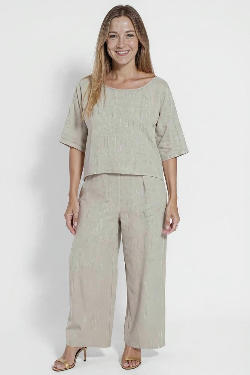 Sæt I Hør-Bomuldsblend