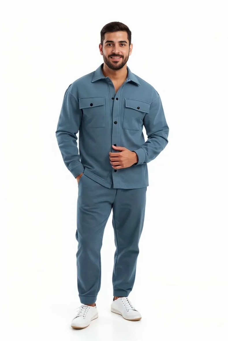 Sæt Med Overshirt Og Bukser