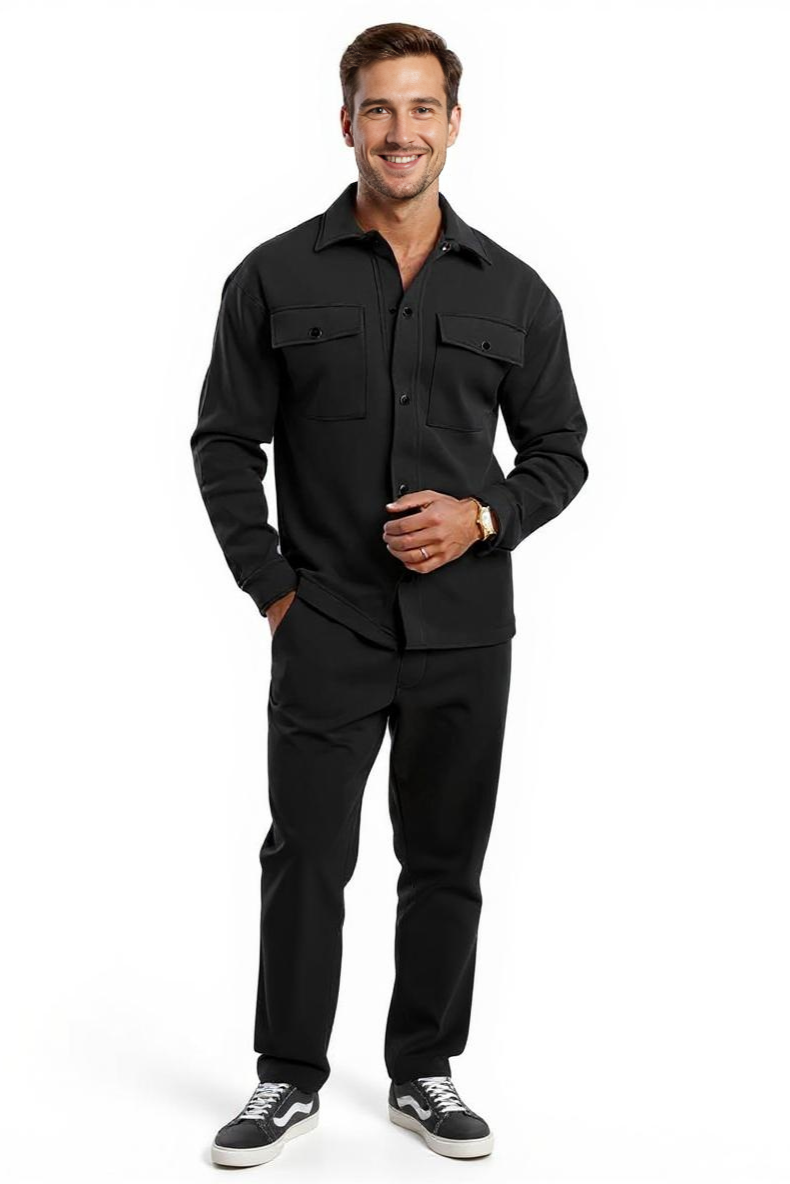 Sæt Med Overshirt Og Bukser