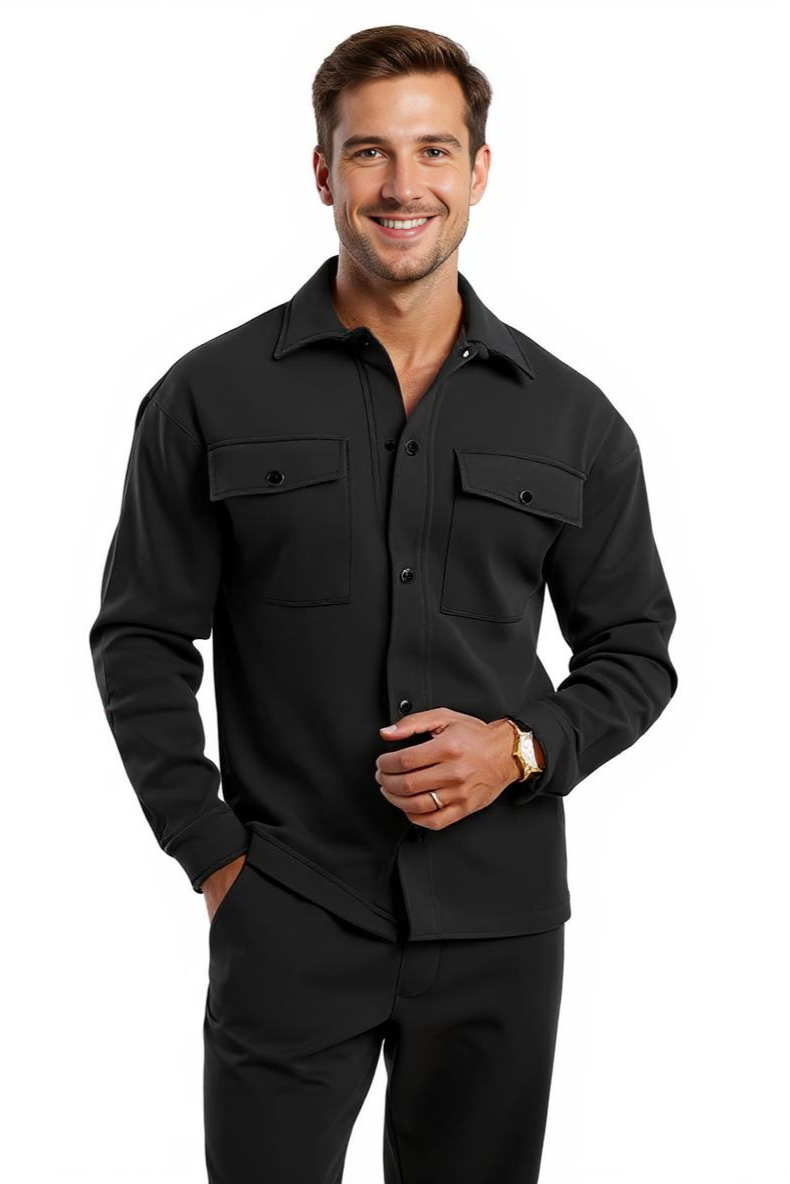 Sæt Med Overshirt Og Bukser