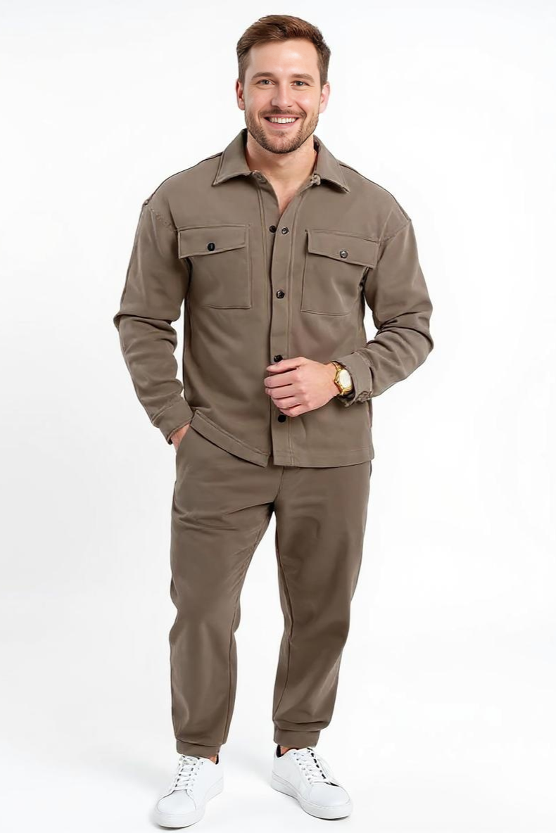 Sæt Med Overshirt Og Bukser