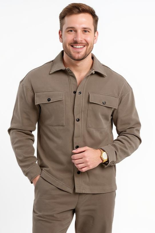 Sæt Med Overshirt Og Bukser