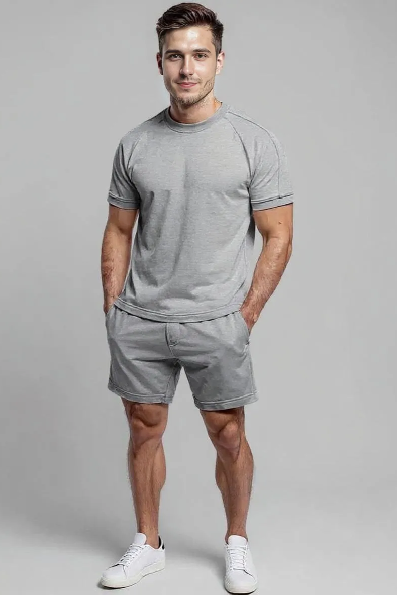 Sæt Med T-shirt Og Shorts