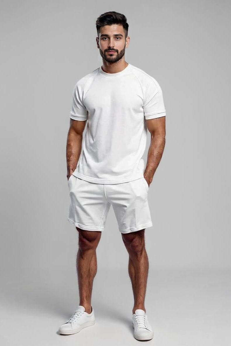 Sæt Med T-shirt Og Shorts