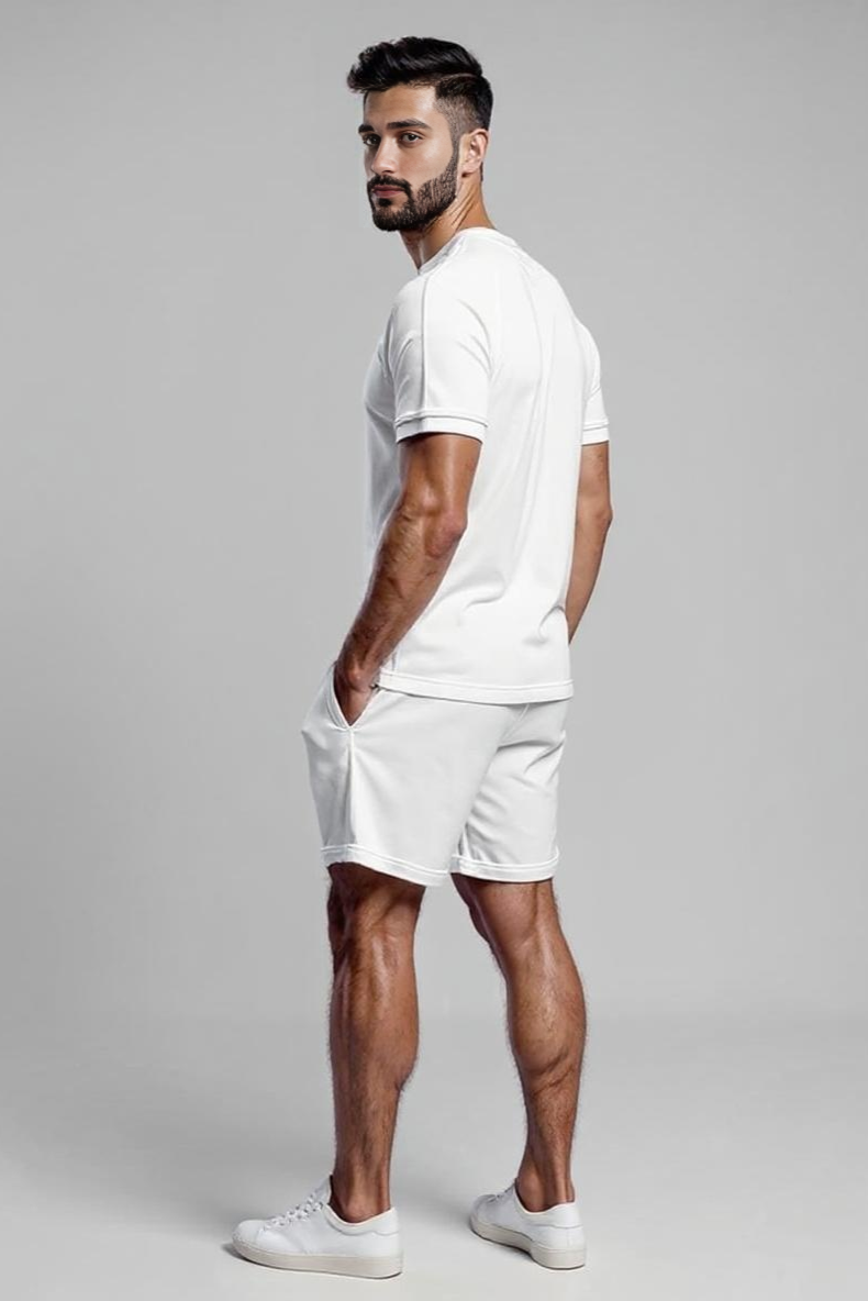 Sæt Med T-shirt Og Shorts