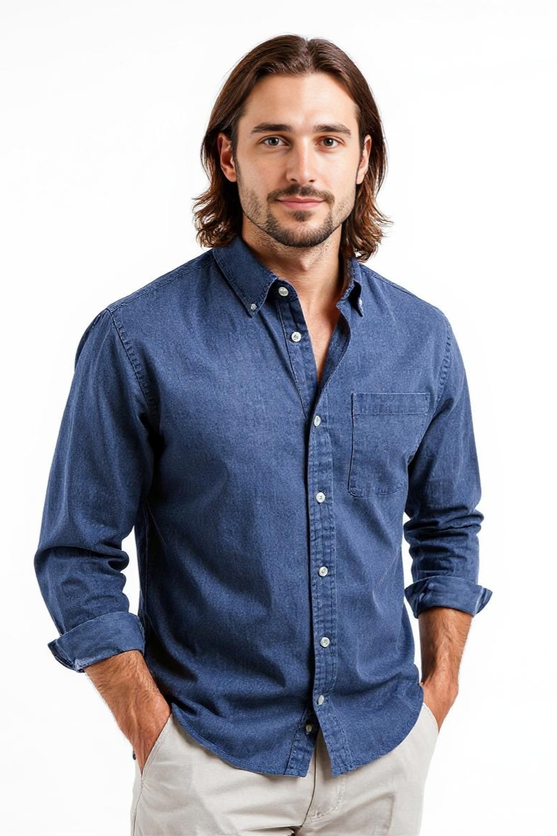 Skjorte Med Brystlomme