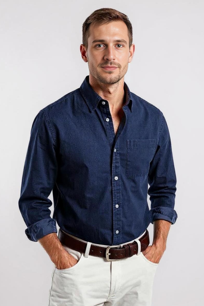 Skjorte Med Brystlomme