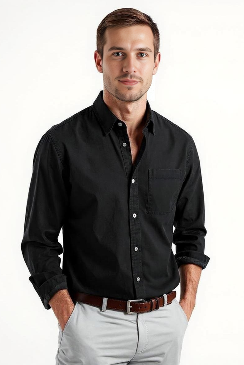 Skjorte Med Brystlomme