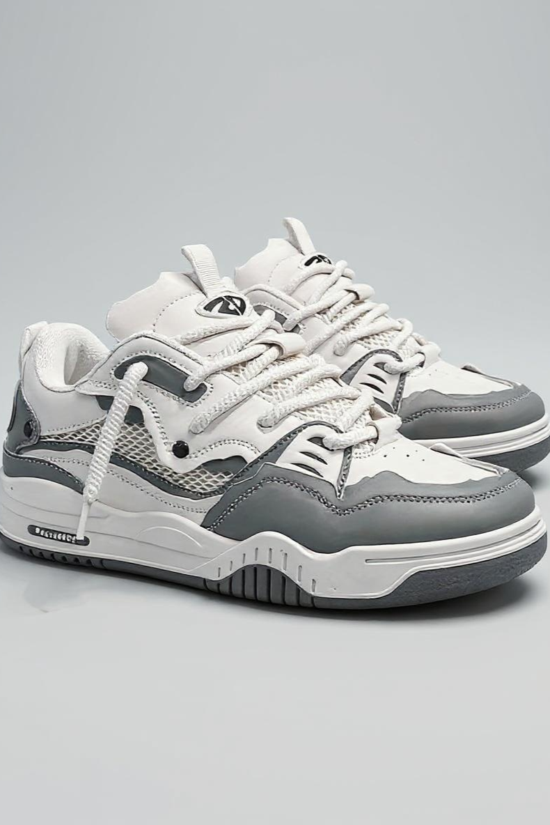 Sneakers Med Kraftig Sål