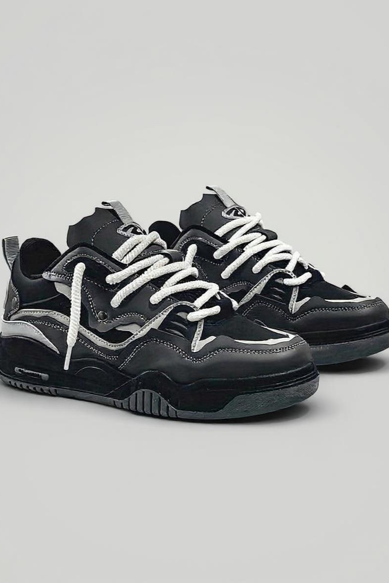 Sneakers Med Kraftig Sål