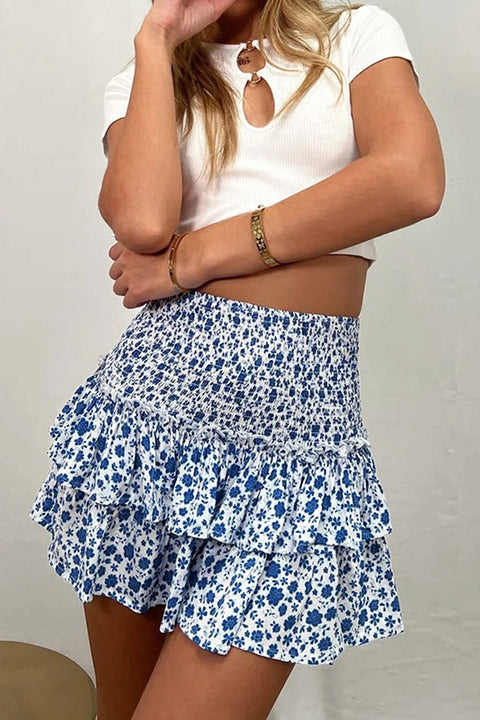 Sommer Nederdel Med Rynker