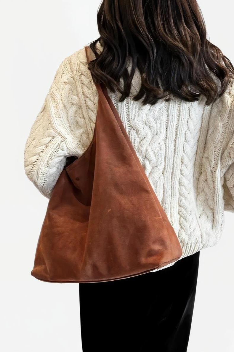 Stilfuld Ruskind Tote Taske