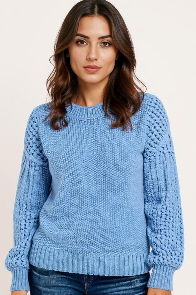 Striktrøje Med Struktur