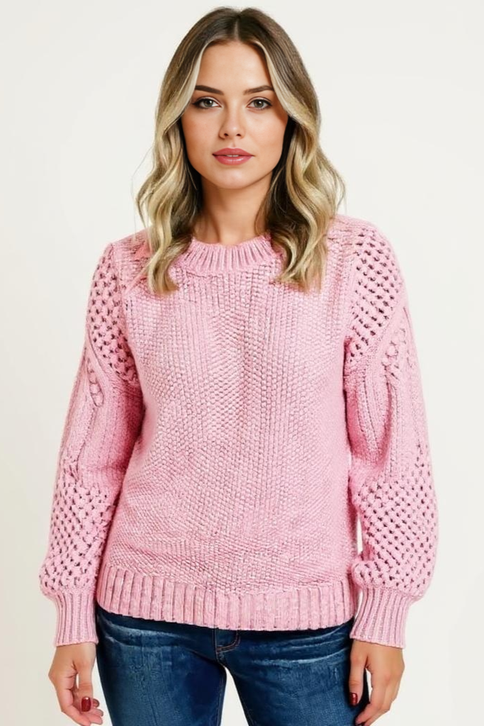 Striktrøje Med Struktur