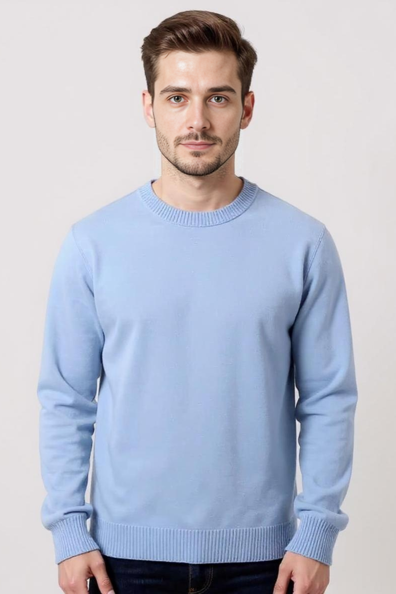 Striktrøje Med Strukturmønster