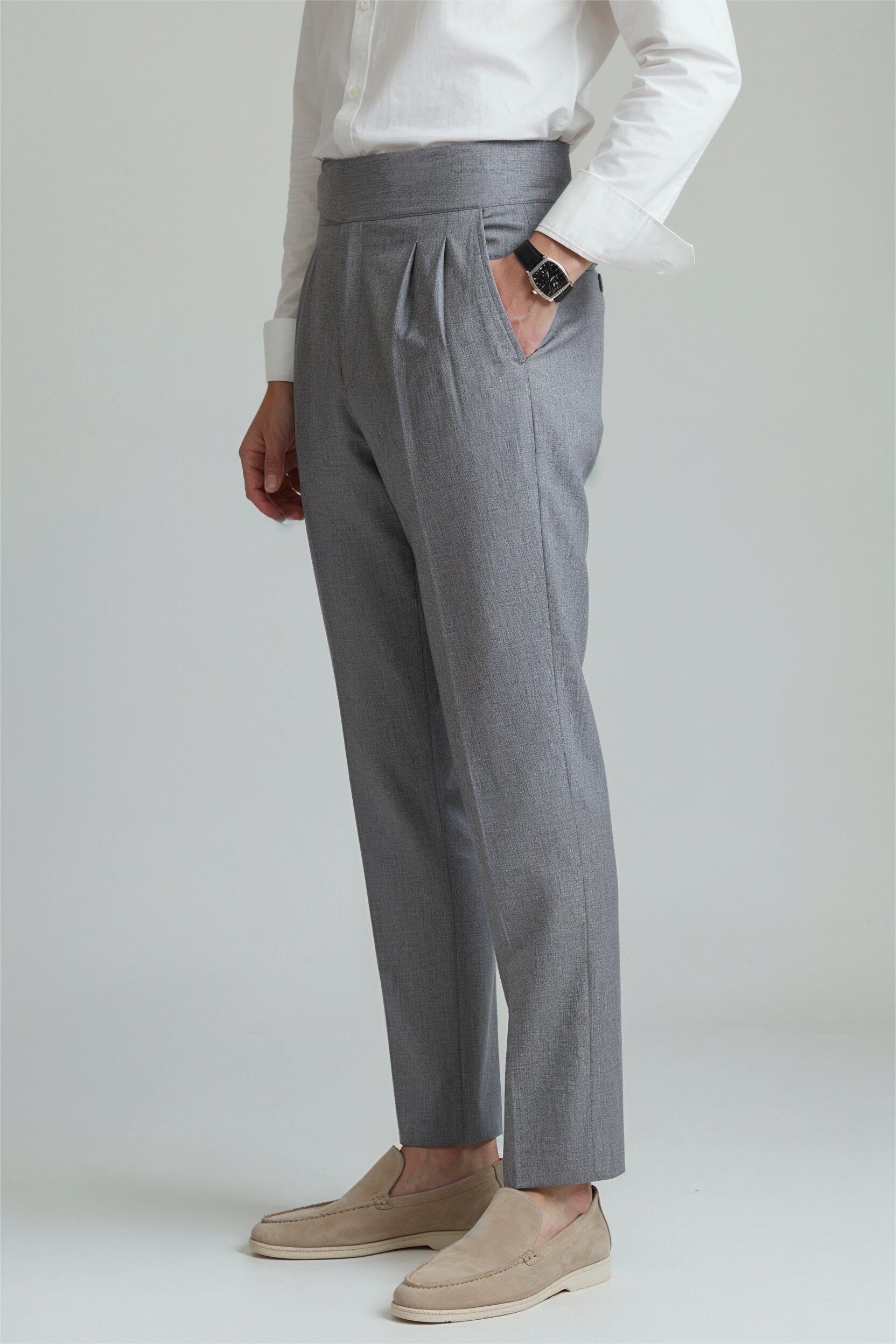 Bukser Med Justerbare Spænder - Grå 1.1