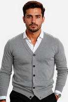 Cardigan Med V-hals