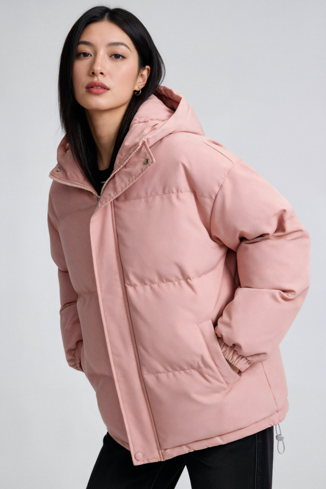 Foret Jakke Med Quilt - Rosa 1.1