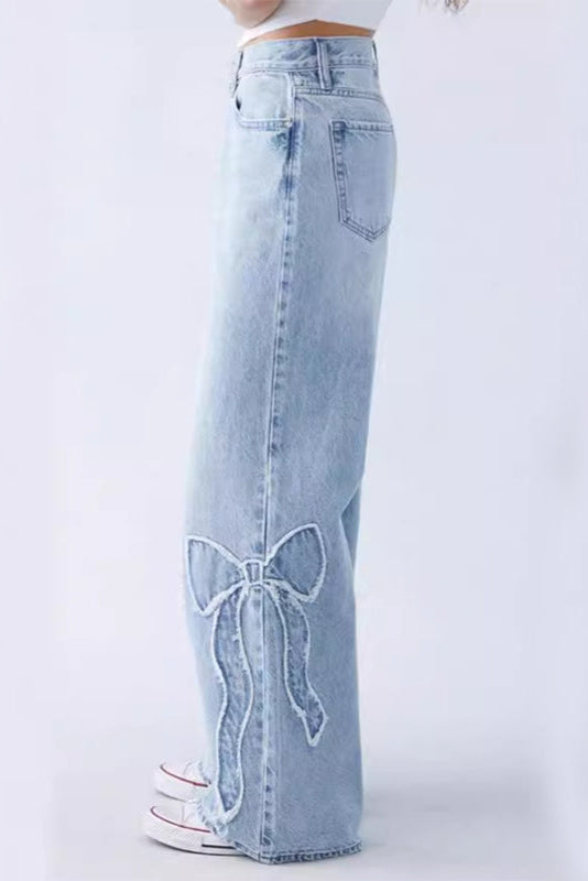 Jeans Med Brede Ben