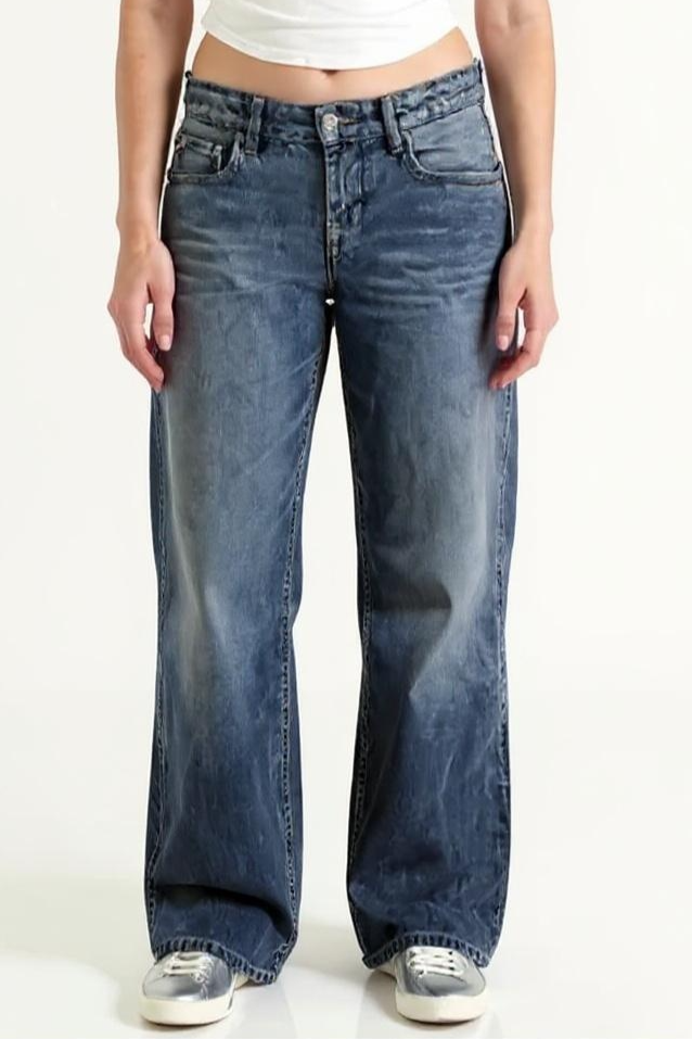 Jeans Med Lav Talje