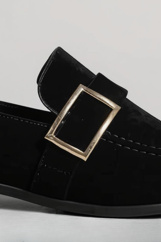 Loafers Med Spænde