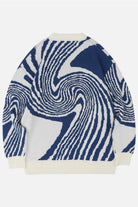 Oversized Sweater Med Bølgestruktur