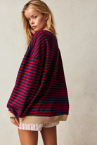 Oversized Sweatshirt Med Blød Struktur