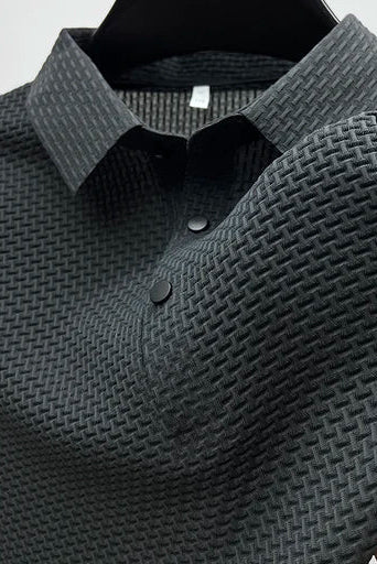 Polo T-shirt Herre | Med Krave og Knapper - Grå 1.2