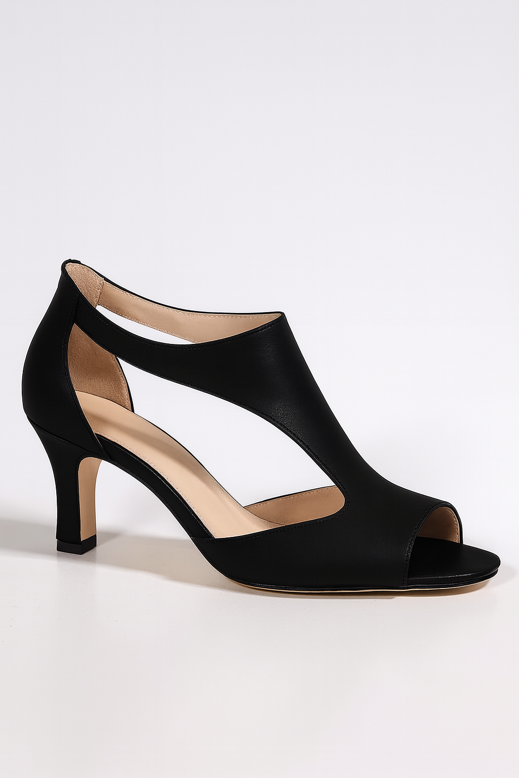 Pumps Med Lav Hæl